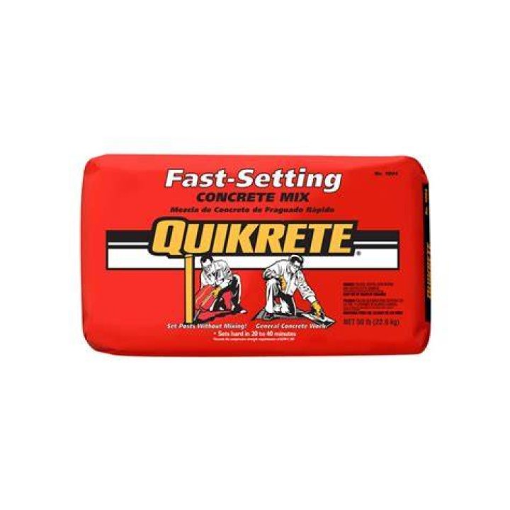 Is quick set concrete strong
