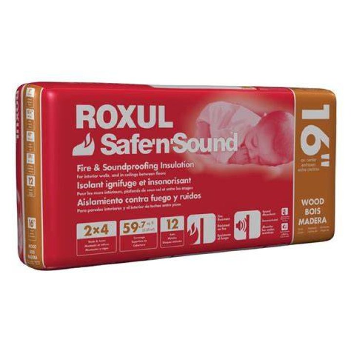 Is roxul safe and sound safe