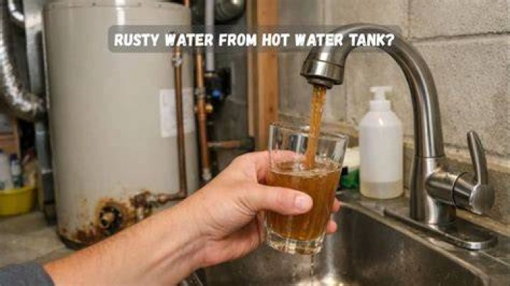 Is rusty hot water dangerous