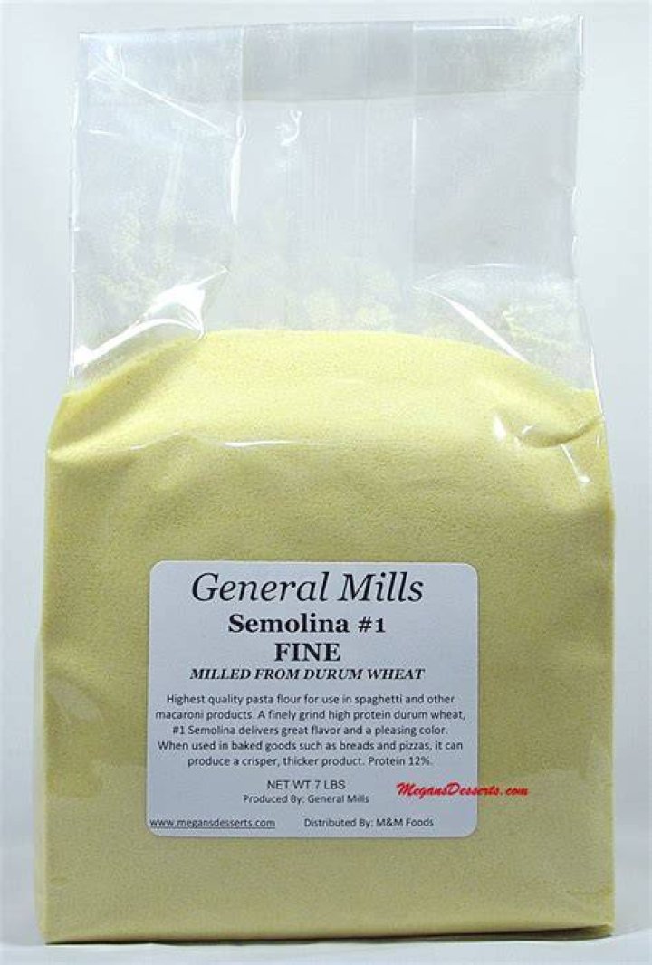 Is semolina wheat processed