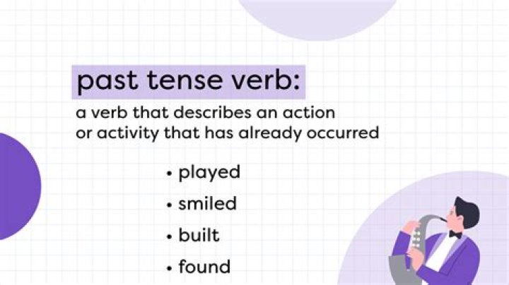 Is studies a past tense verb
