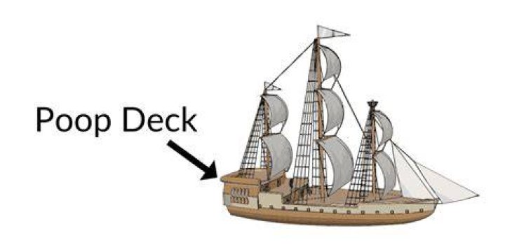 Is the poop deck for pooping