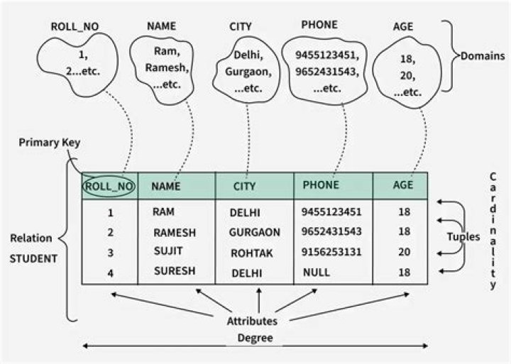 Is there a database in phone