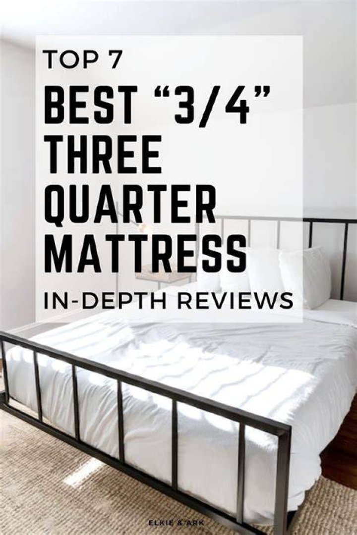 Is there a three quarter bed