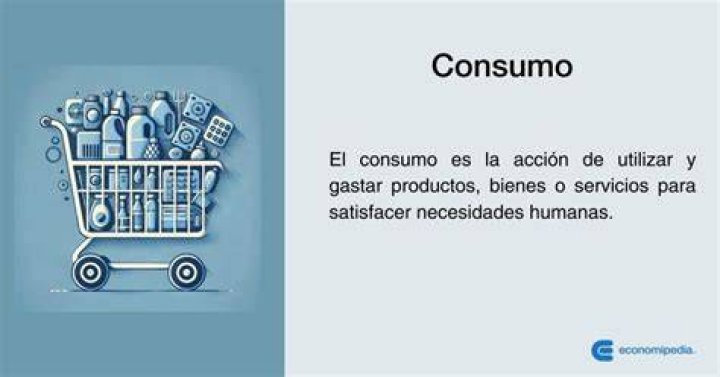 ¿Qué es consumo y un ejemplo