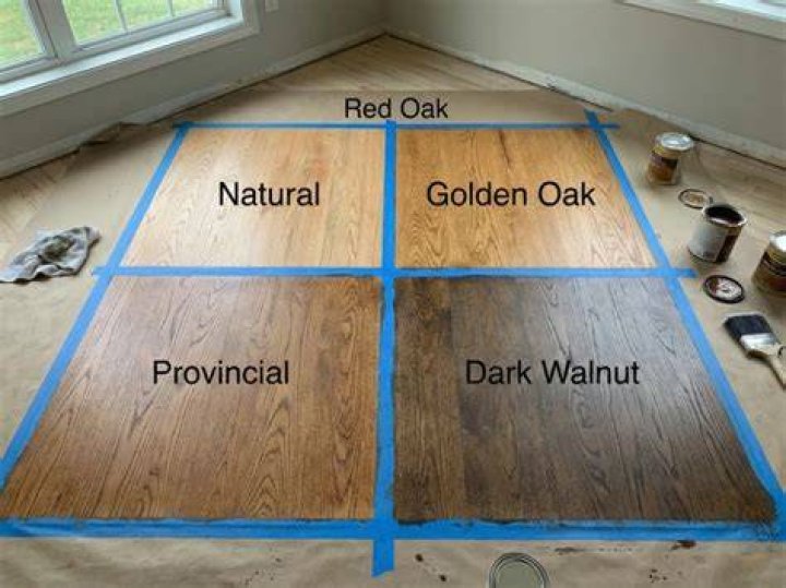 Should oak floors be stained