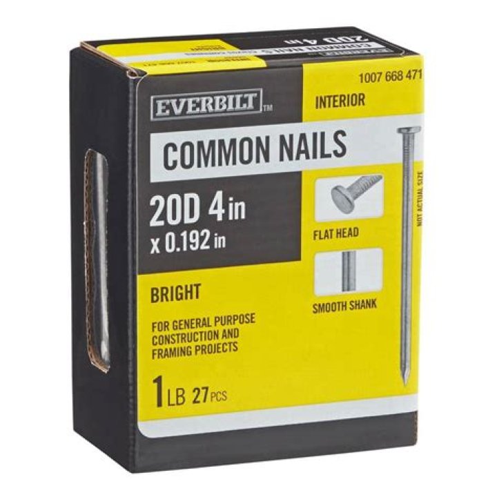 What are 20D nails used for