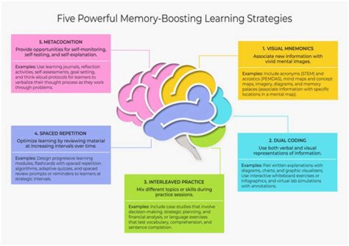 What are 5 memory strategies