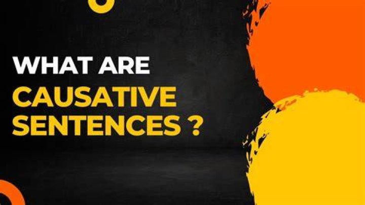 What are causative sentences