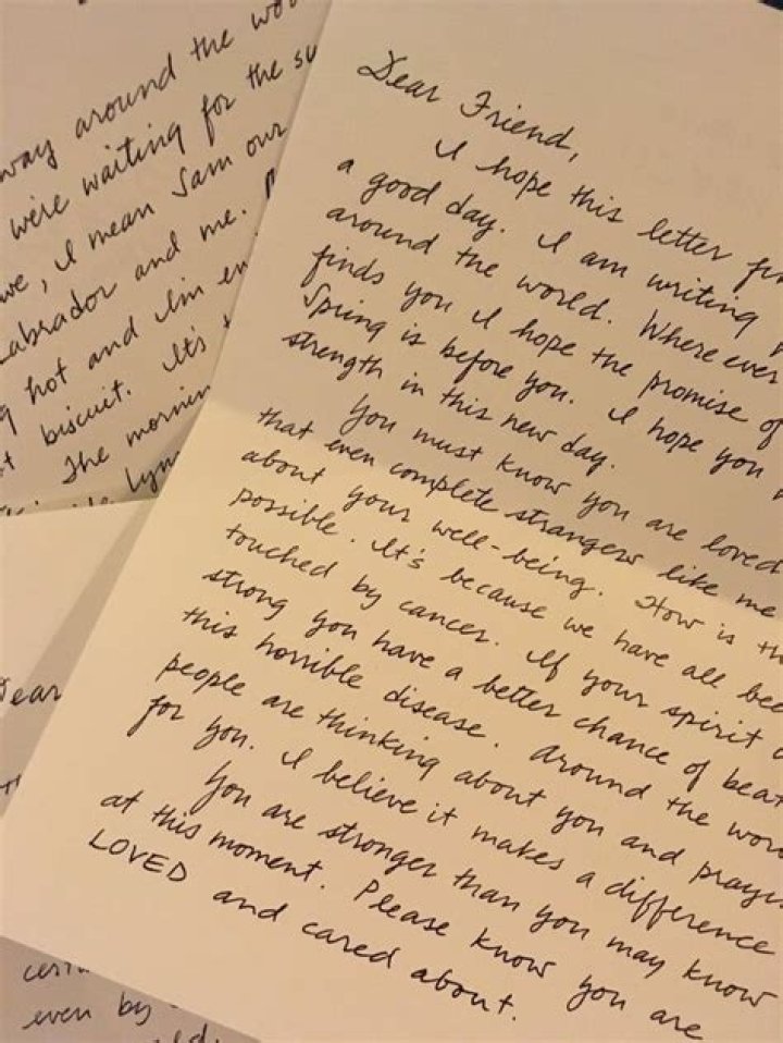 What are handwritten letters