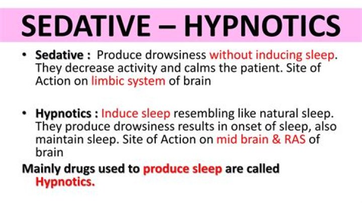 What are hypnotics examples