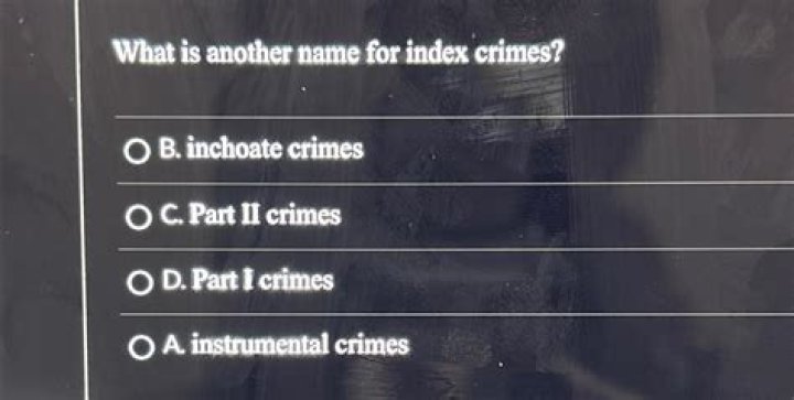 What are instrumental crimes