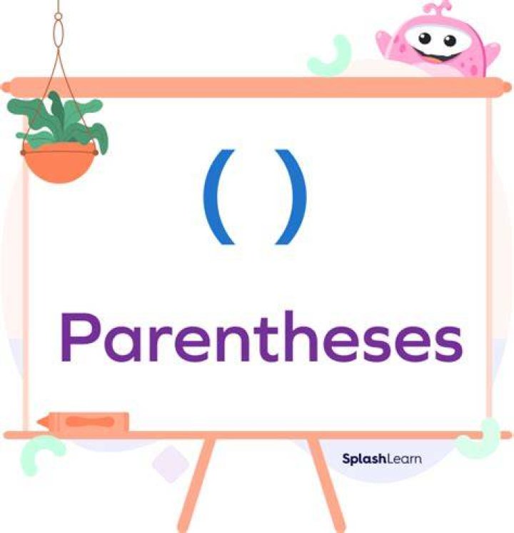 What are parentheses in math