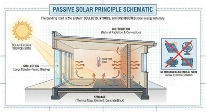 What are passive solar homes