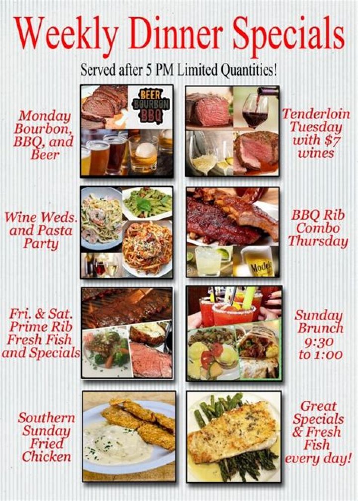 What are restaurant specials