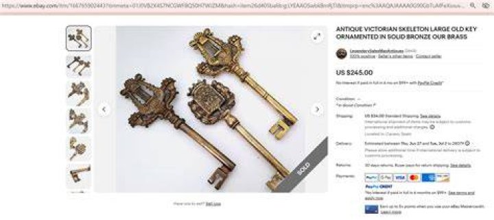 What are skeleton keys worth