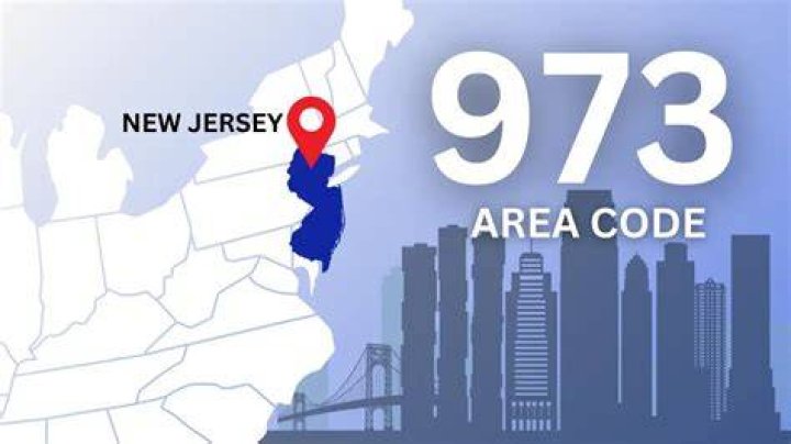 What area code is 973 in USA