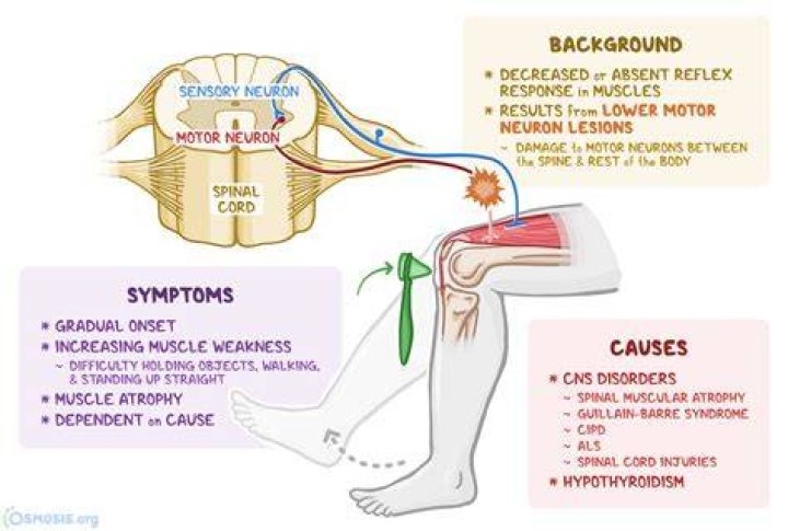 What can cause slow reflexes