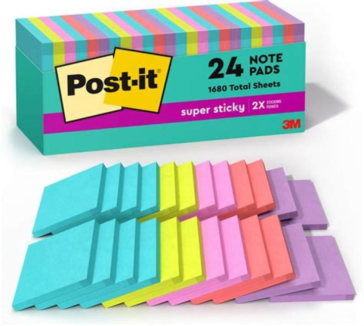 What color are post it notes