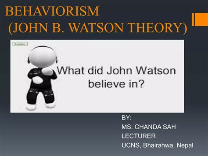 What did John Watson believe