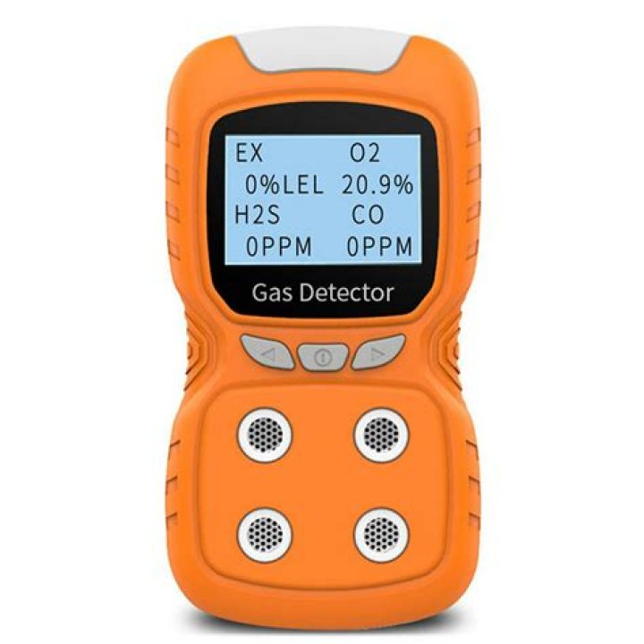 What do 4 gas meters detect