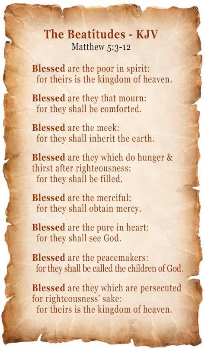 What do the Beatitudes mean