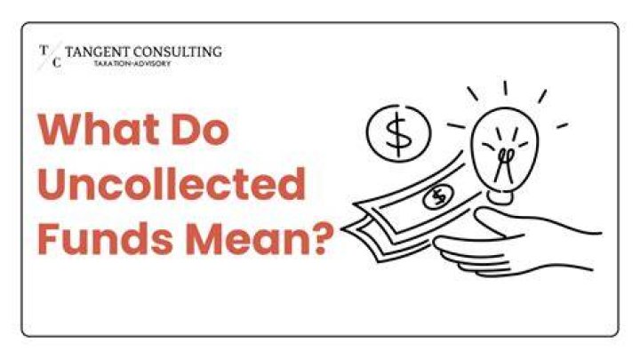 What do unsettled funds mean