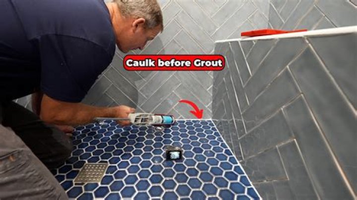 What do you apply grout with