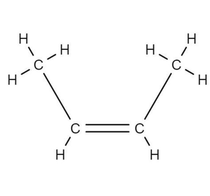What does 2 butene look like