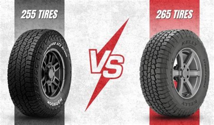 What does 255 on a tire mean