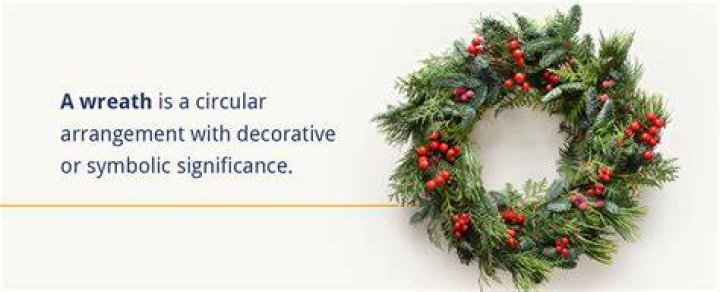 What does a wreath symbolize