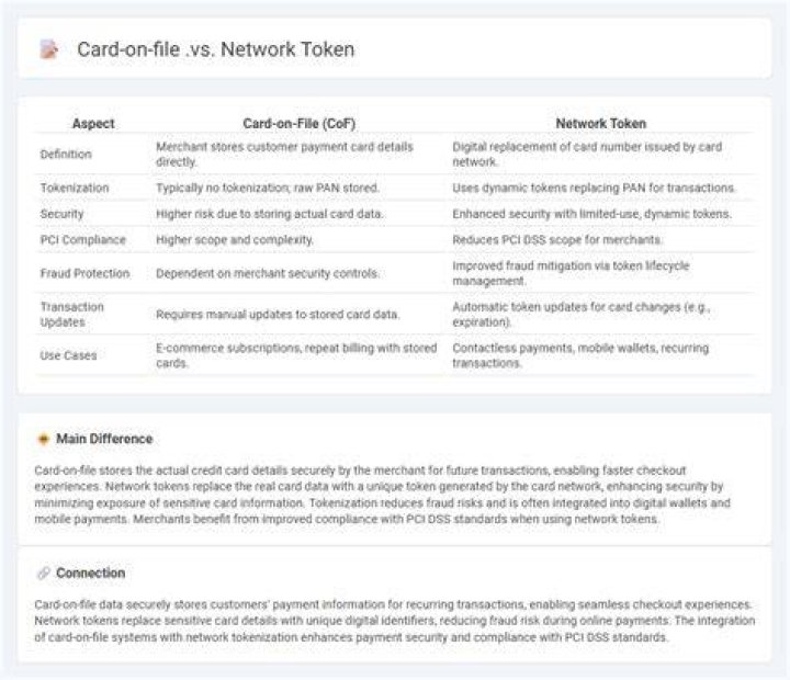 What does card on file mean