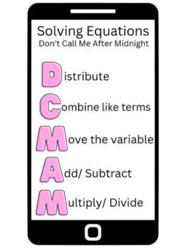 What does Dcmam mean in math