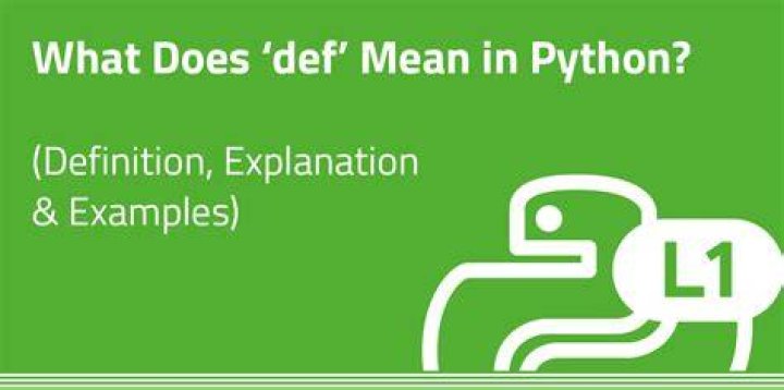 What does def mean in groovy
