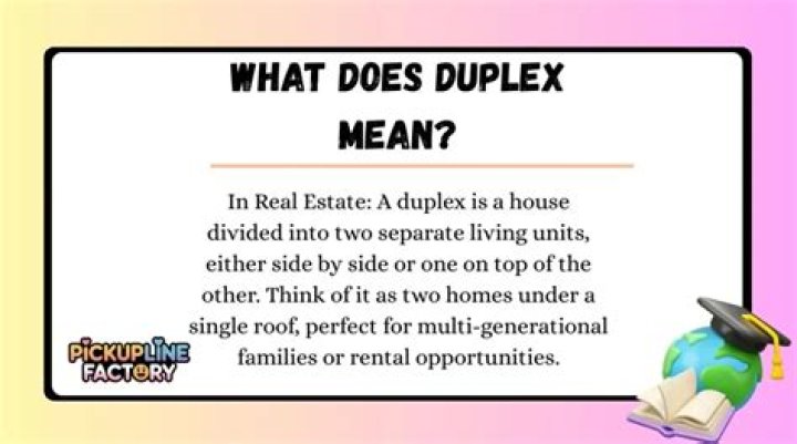 What does duplex chain mean