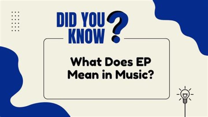 What does EP mean for Beats