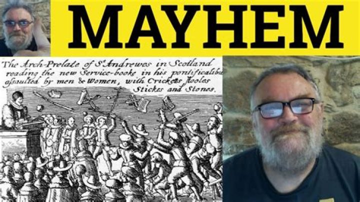 What does mayhem mean in law
