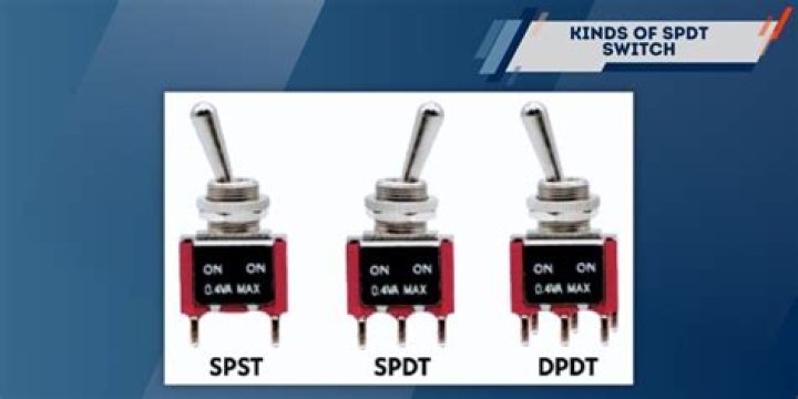 What does SPDT and DPDT mean