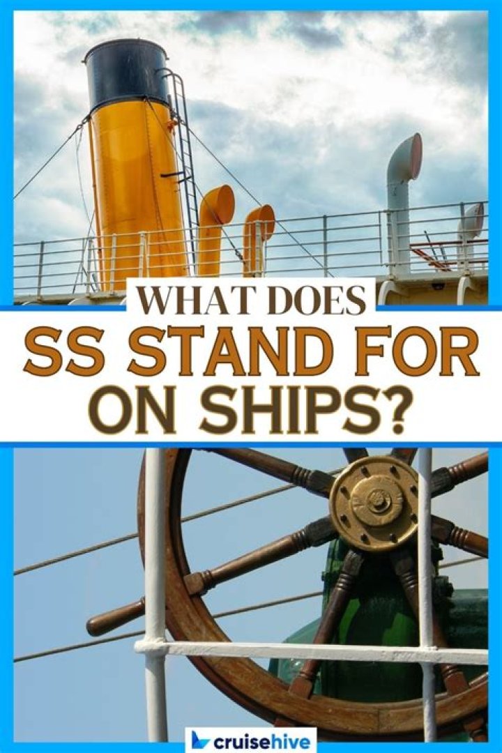 What does SS stand for slang