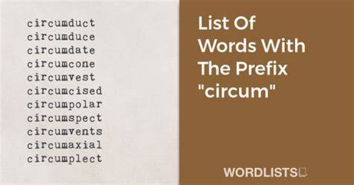 What does the prefix circum