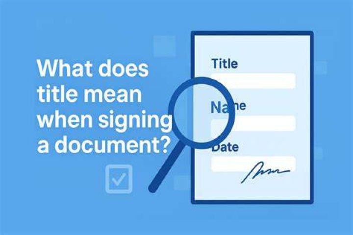 What does Title Vesting mean