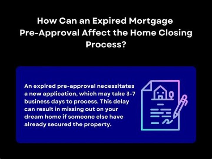 What if pre approval expires