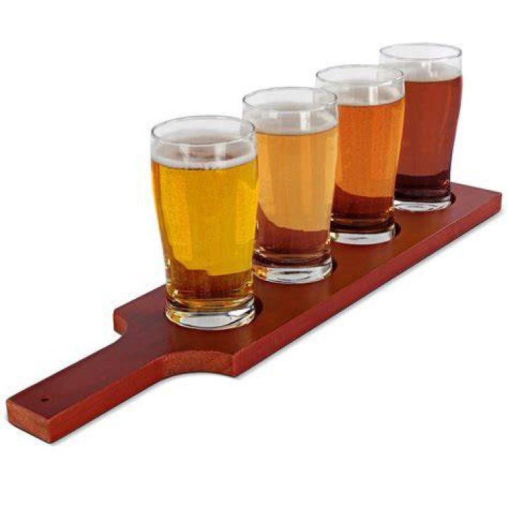 What is a beer flight paddle
