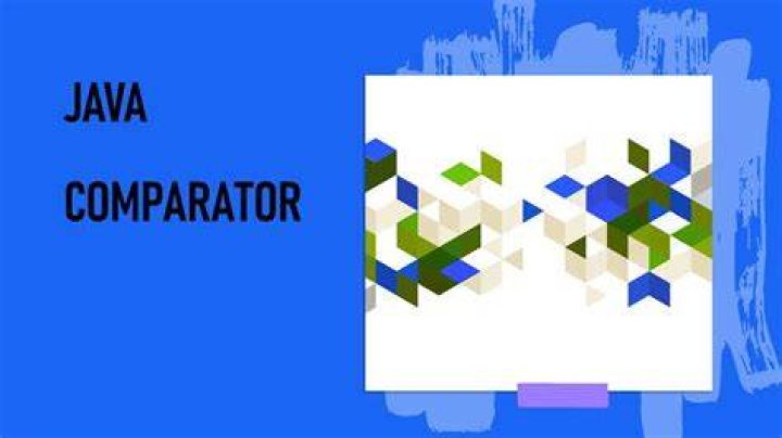 What is a comparator in Java