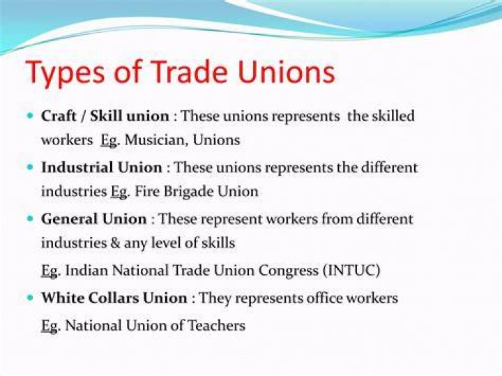 What is a craft skill union