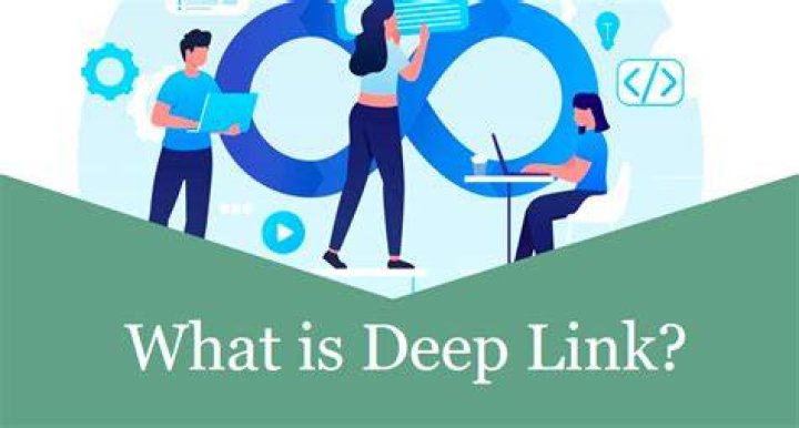 What is a deep link used for