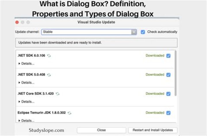 What is a dialog box in Java