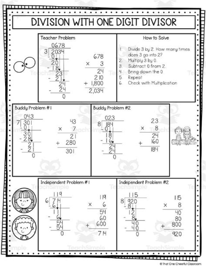What is a division statement