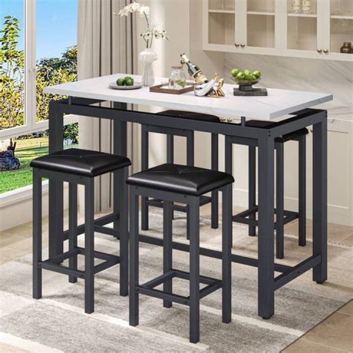 What is a high dining table