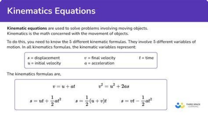 What is a kinematic problem